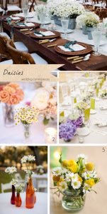daisy wedding flowers wedding centrepieces daisies