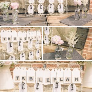 cream heart wedding table plan country garden wedding