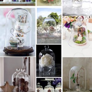 bell jars at weddings