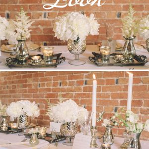 mercury silver glass vases wedding candle sticks wedding table decorations copy