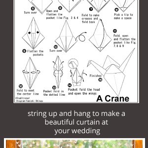how to make origami paper crane wedding step by step copy