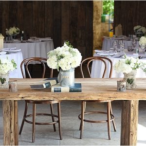 rustic bark vases rustic barn wedding ceremony shustoke farm barns the wedding of my dreams