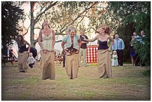sack races outdoor lawn games for weddings hessian wedding ideas