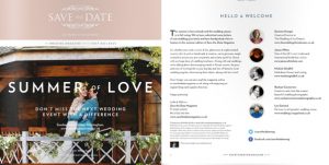 save the date magazine summer of love 2014