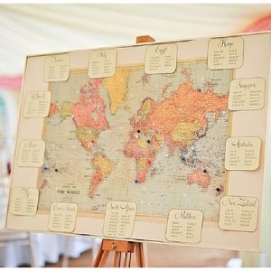 world map wedding table plans the wedding of my dreams
