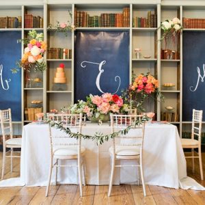 black and white wooden table numbers (2)