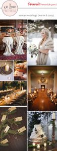 winter wedding ideas warm and cosy