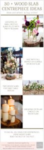 30 + wood slab centrepieces ideas and where to buy online