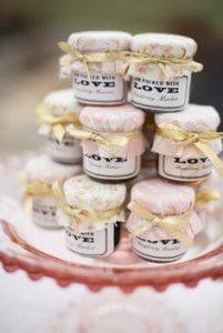 jam and chutney wedding favours