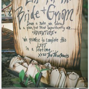 alternative wedding guest book idea suggestions for our bucket list