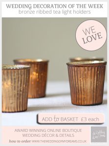 bronze tea light holders wedding decorations