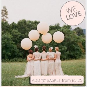 large round balloons
