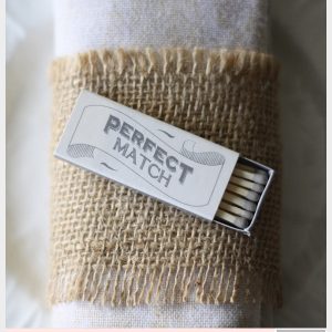match box wedding favours for sale perfect match