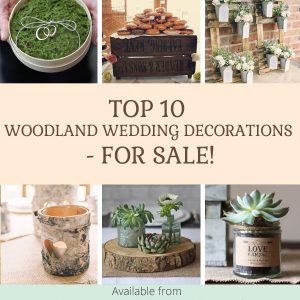 top 10 woodland wedding decorations