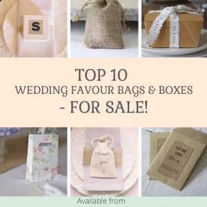 top 10 wedding favour bags and boxes for sale