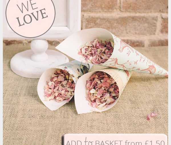 Natural confetti petals (biodegradable) available from @theweddingomd