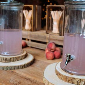 drinks station wedding