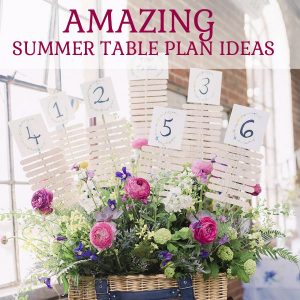 Amazing summer table plan ideas put together by @theweddingomd
