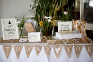 wedding gift table
