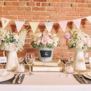 Our Favourite Wedding Centrepieces Under £15 available to buy online from @theweddingomd Blackboard_Bucket_2_1024x1024