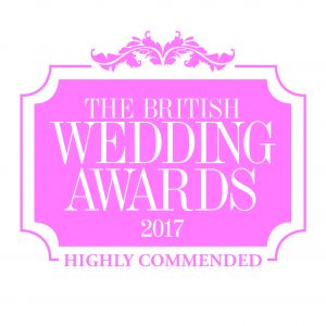 British Wedding Awards 2017 Highly Commended Wedding Decorations