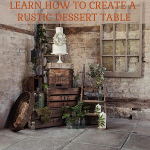 Learn how to create a rustic dessert table from @theweddingomd sq