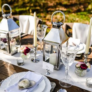 silver lantern wedding centrepieces laid back elegance all for sale from the wedding of my dreams
