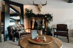 Industrial Living loft apartment open plan lounge bedroom
