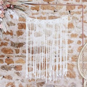 Macrame Hanging Backdrop Boho Wedding £32.00 - Shop Here
