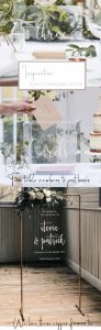 acrylic wedding decor for sale acrylic table numbers post boxes 2