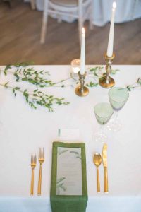 Candlesticks wedding styling ideas