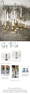 WEDDING CANDLESTICKS