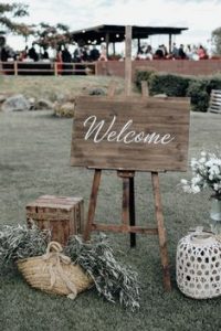 welcome signs wedding