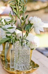 decanters pressed glass vases for wedding centrepieces