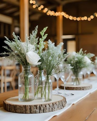 rustic-weddings-tree-slices-for-weddings