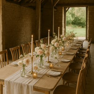 Barn Wedding decorations uk