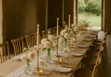 Barn Wedding decorations uk