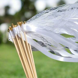 Wedding Ribbon Wands